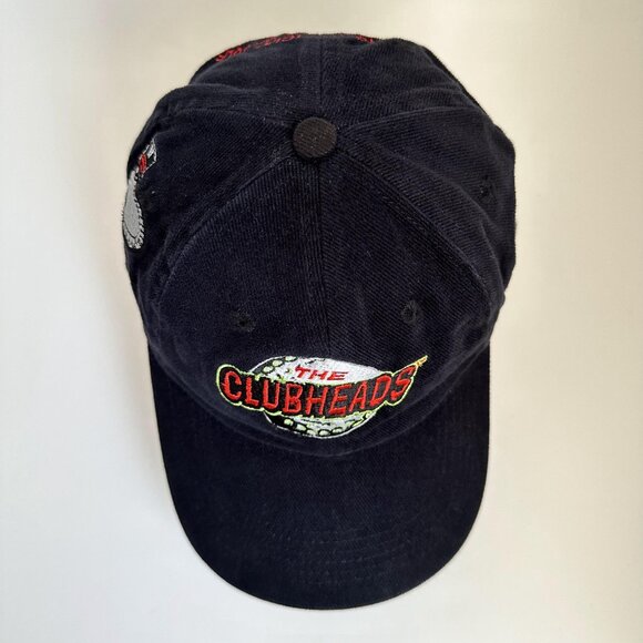The Clubheads Baseball Cap Port Authority Adjustable Strap Hat Logo 100% Cotton - Picture 9 of 11